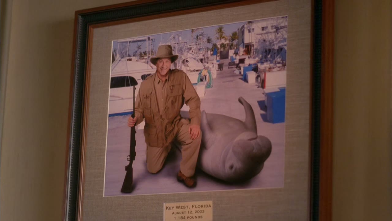I once shot a manatee.
