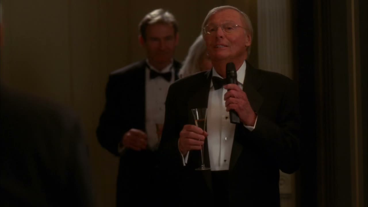 - ladies and gentlemen, I can't stay long.