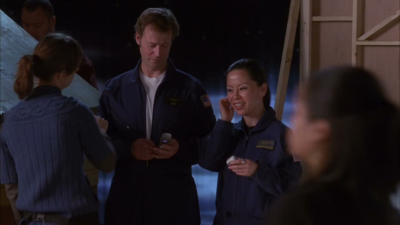 The other astronauts we hired.