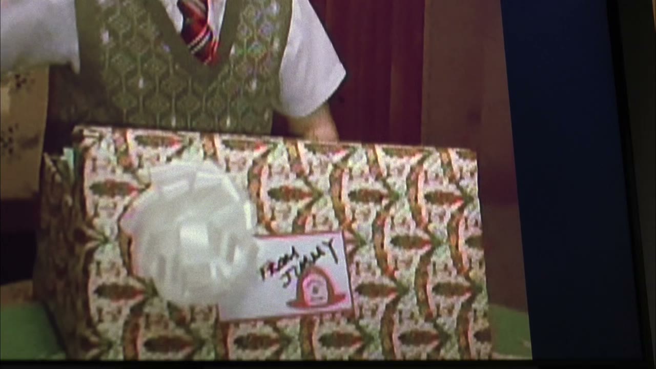 It says "from jimmy" on it.