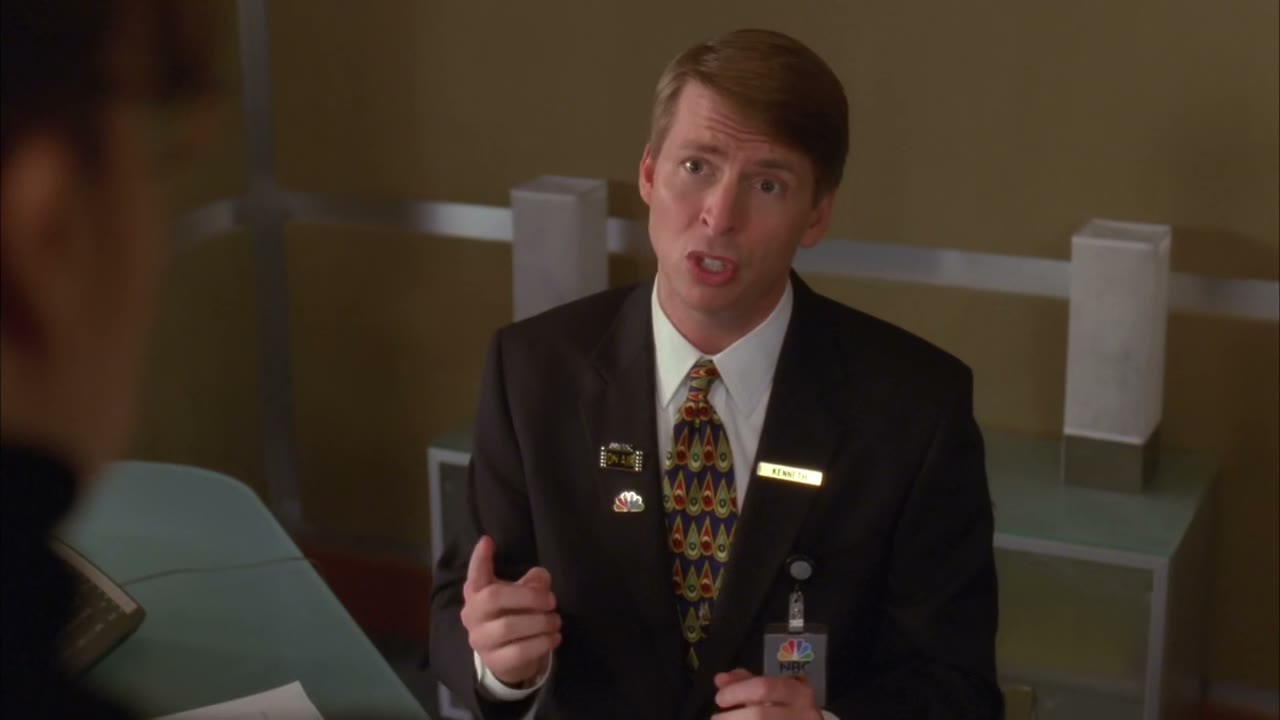 Or Kenneth, the Mr. Donaghy's assistant?