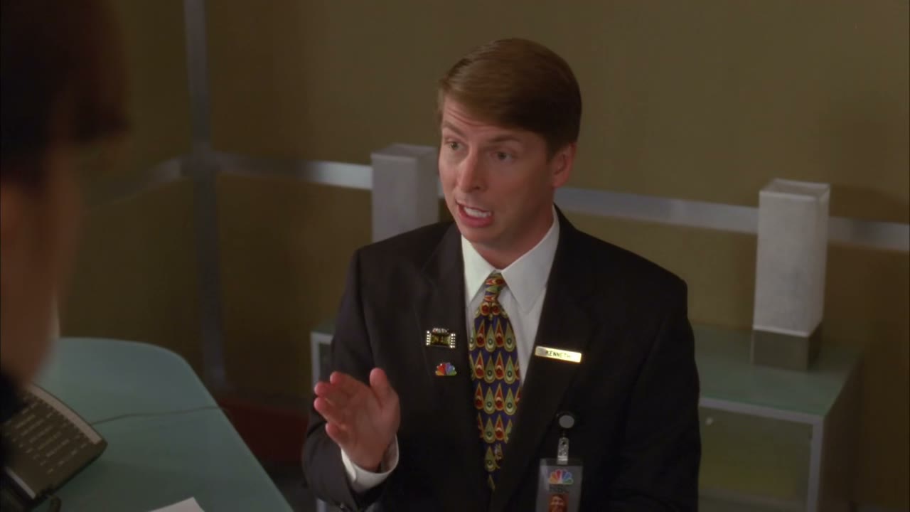 Mr. Donaghy is in an important meeting