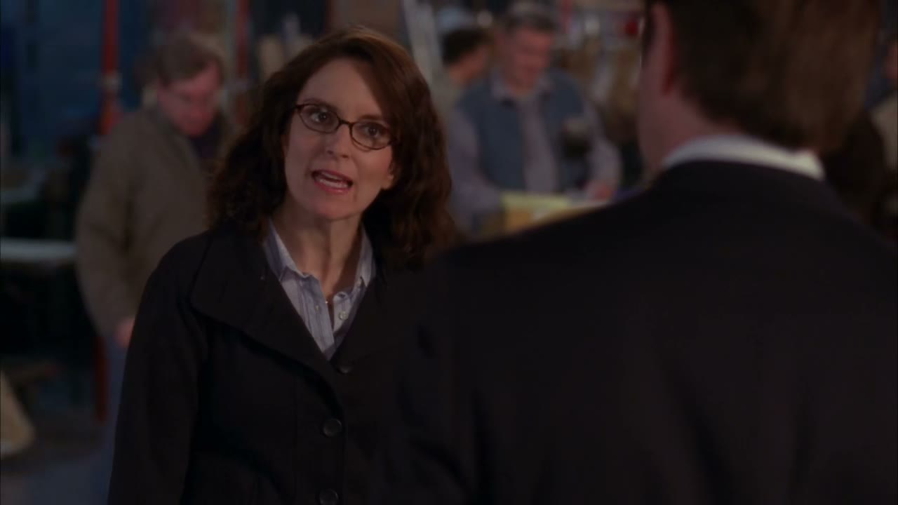 Right, and last night, I gave you "the business."