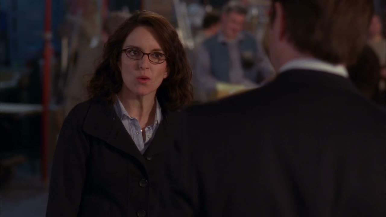 Right, and last night, I gave you "the business."