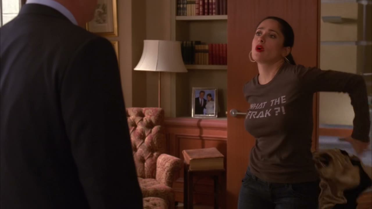While wearing such a silly t-shirt.