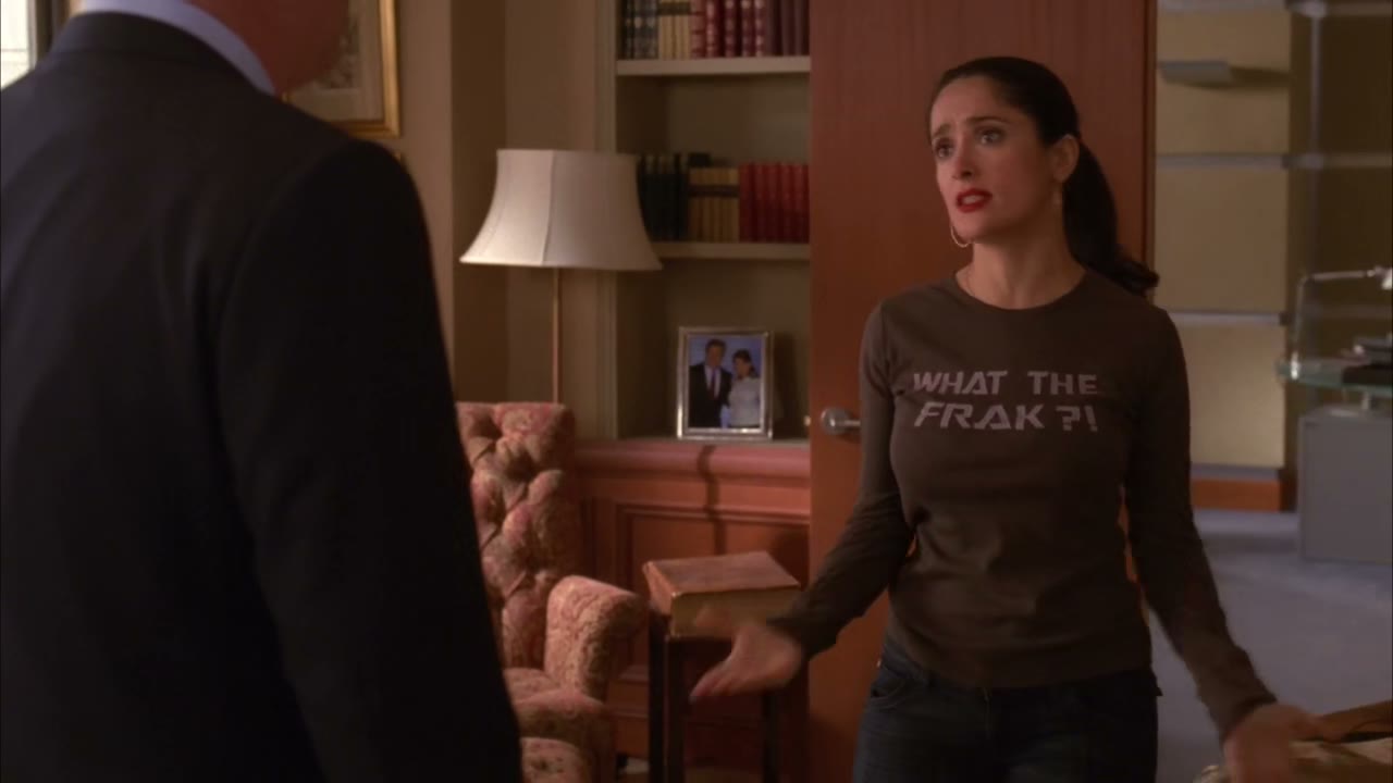 While wearing such a silly t-shirt.