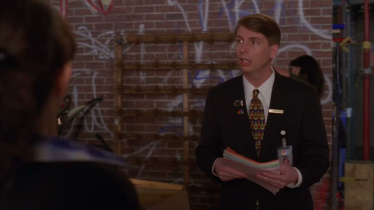 - I printed up that fake rehearsal schedule for him,