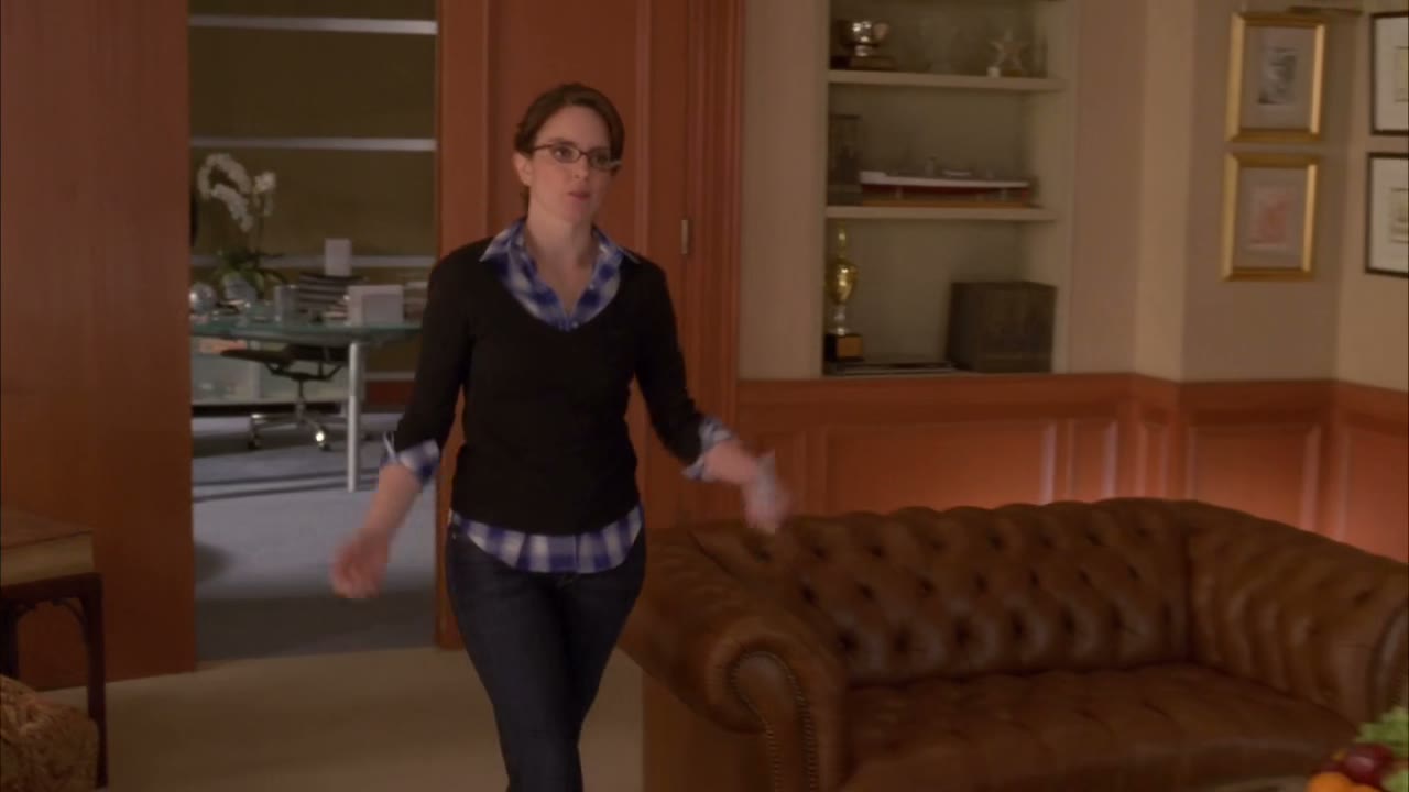 Tracy knows what time it is.