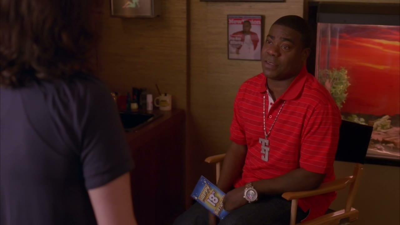 He reminded me of someone, liz lemon--