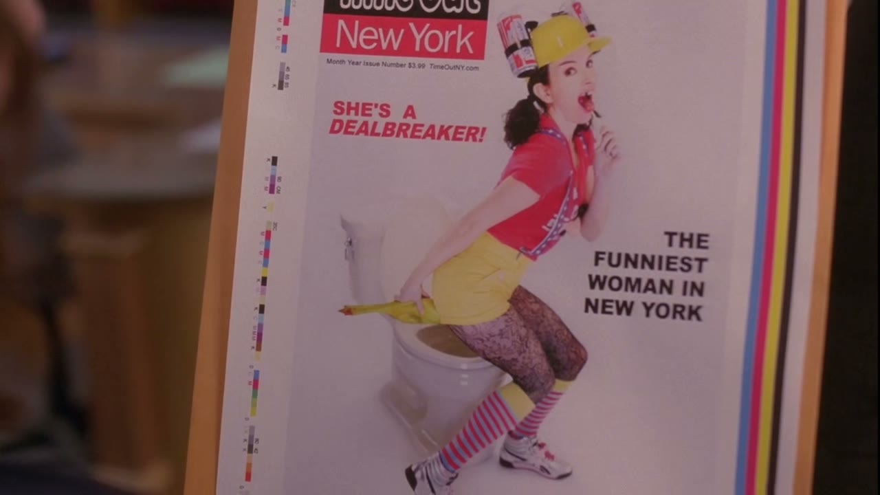 They went with birthing the chicken on the toilet.