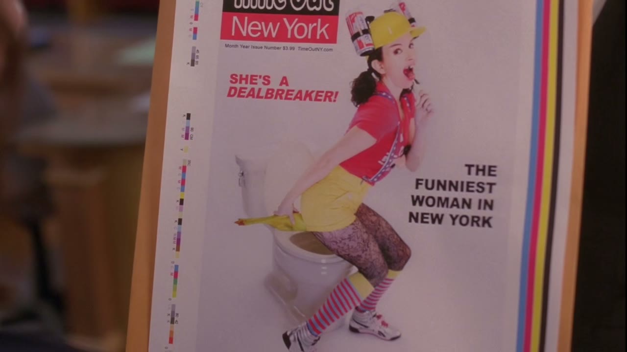 They went with birthing the chicken on the toilet.