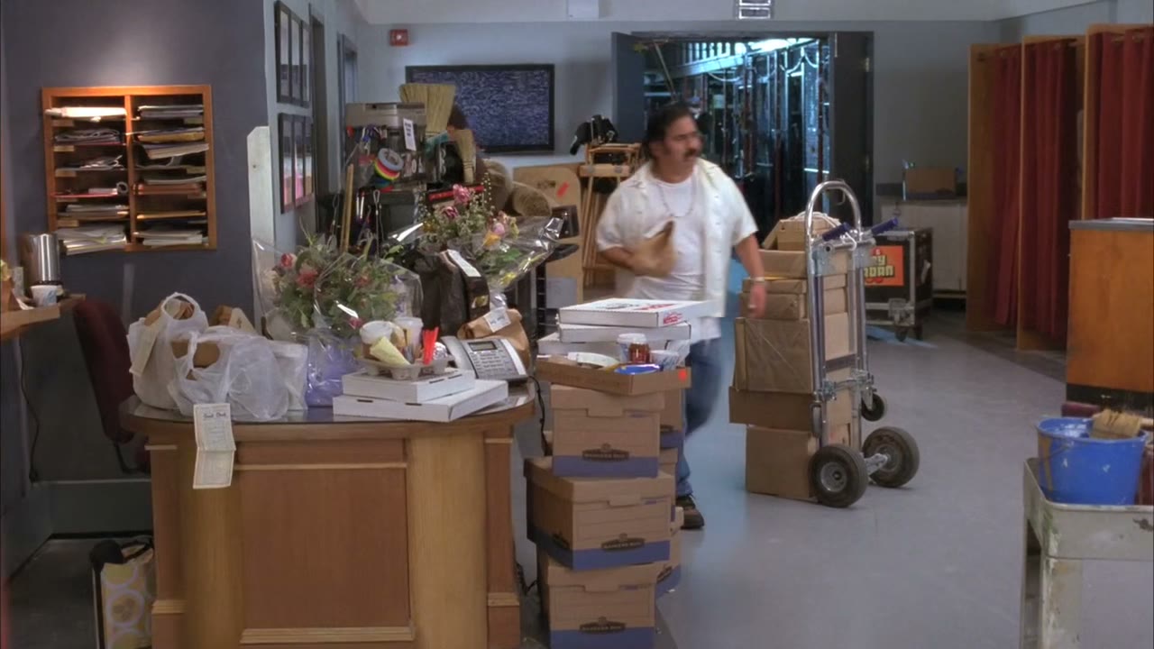 - Where's Kenneth? - Picketing the building.