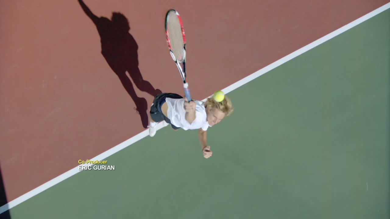 ♪ It's tennis night in America ♪