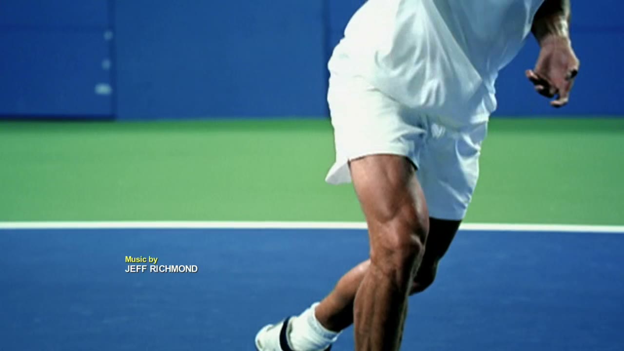 ♪ 'Cause here in real America it's tennis night ♪