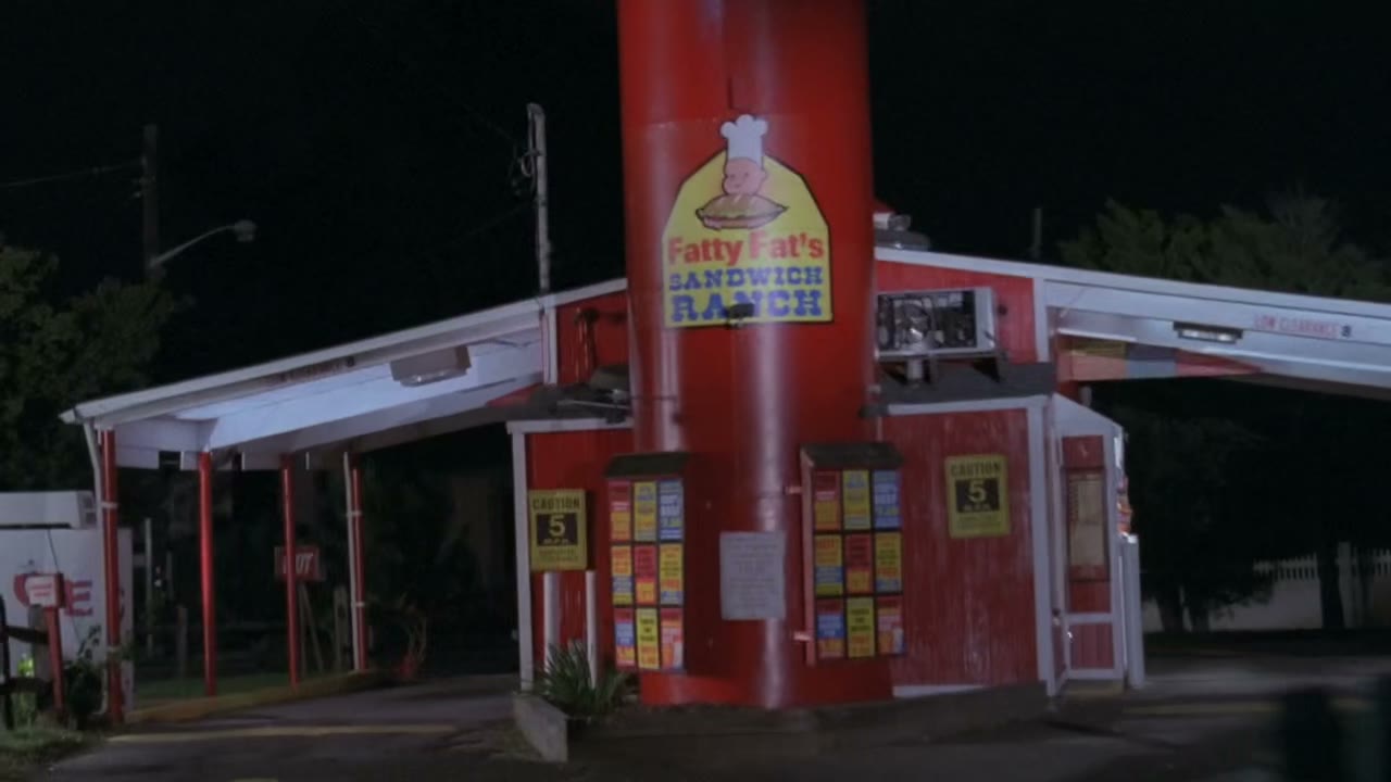 But there are not restaurants called fatty fat sandwich ranch.