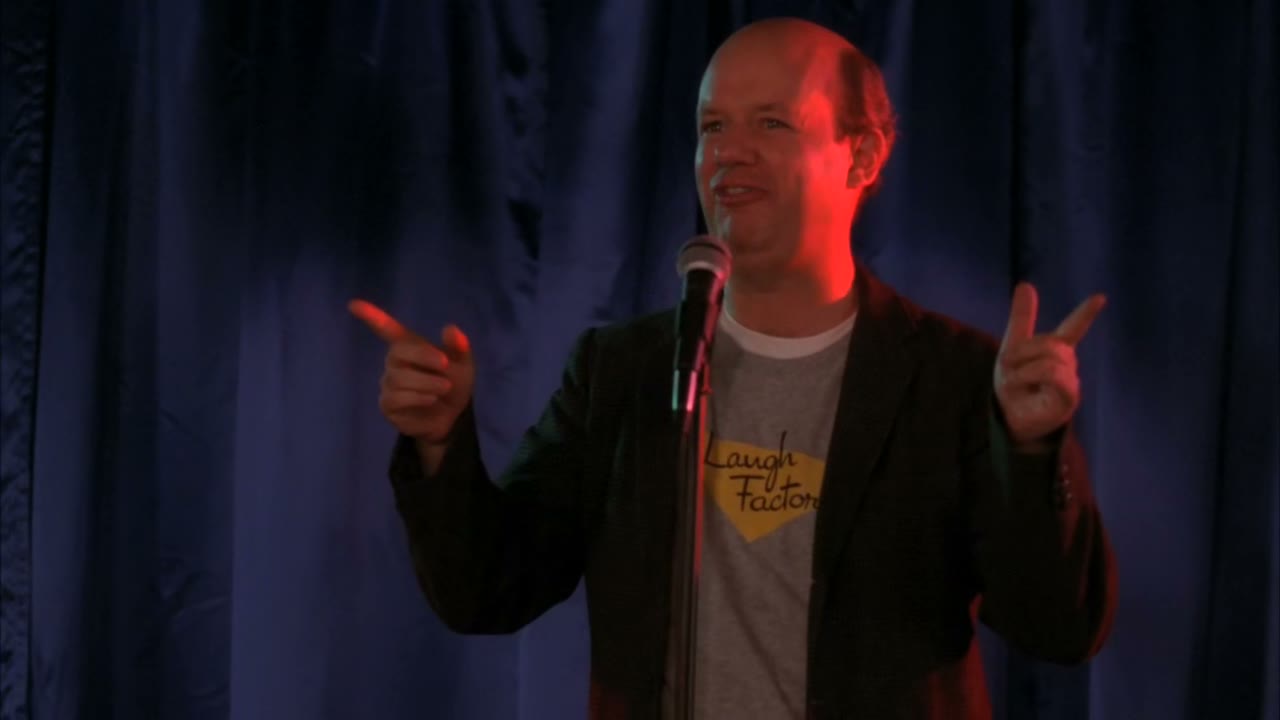 And we're now the laugh factory.