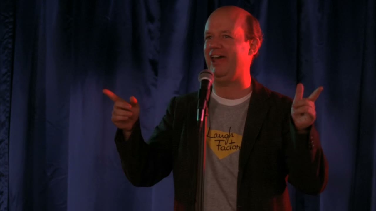 And we're now the laugh factory.