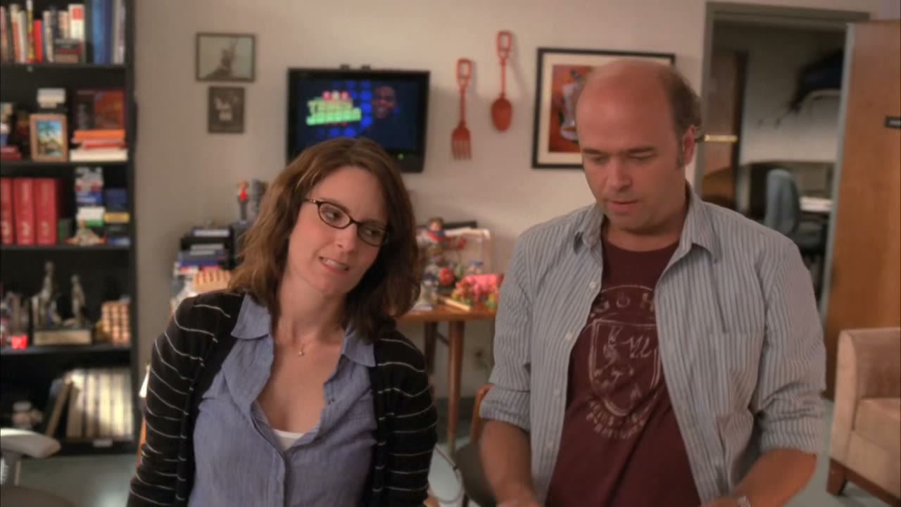 - uh, middle-aged female comic with a bolo tie,