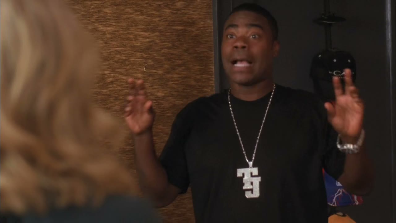 Oh, he's evil "comma" Tracy.