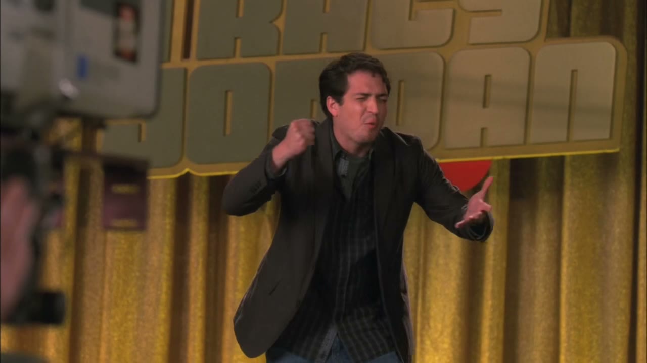 - [as Gilbert Gottfried] I brought wine!