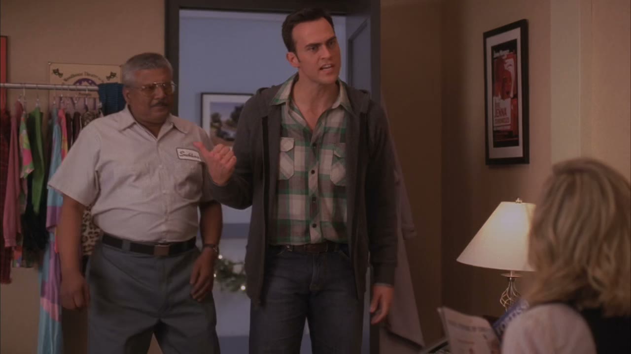 Did you hire this guy to hide in my dressing room