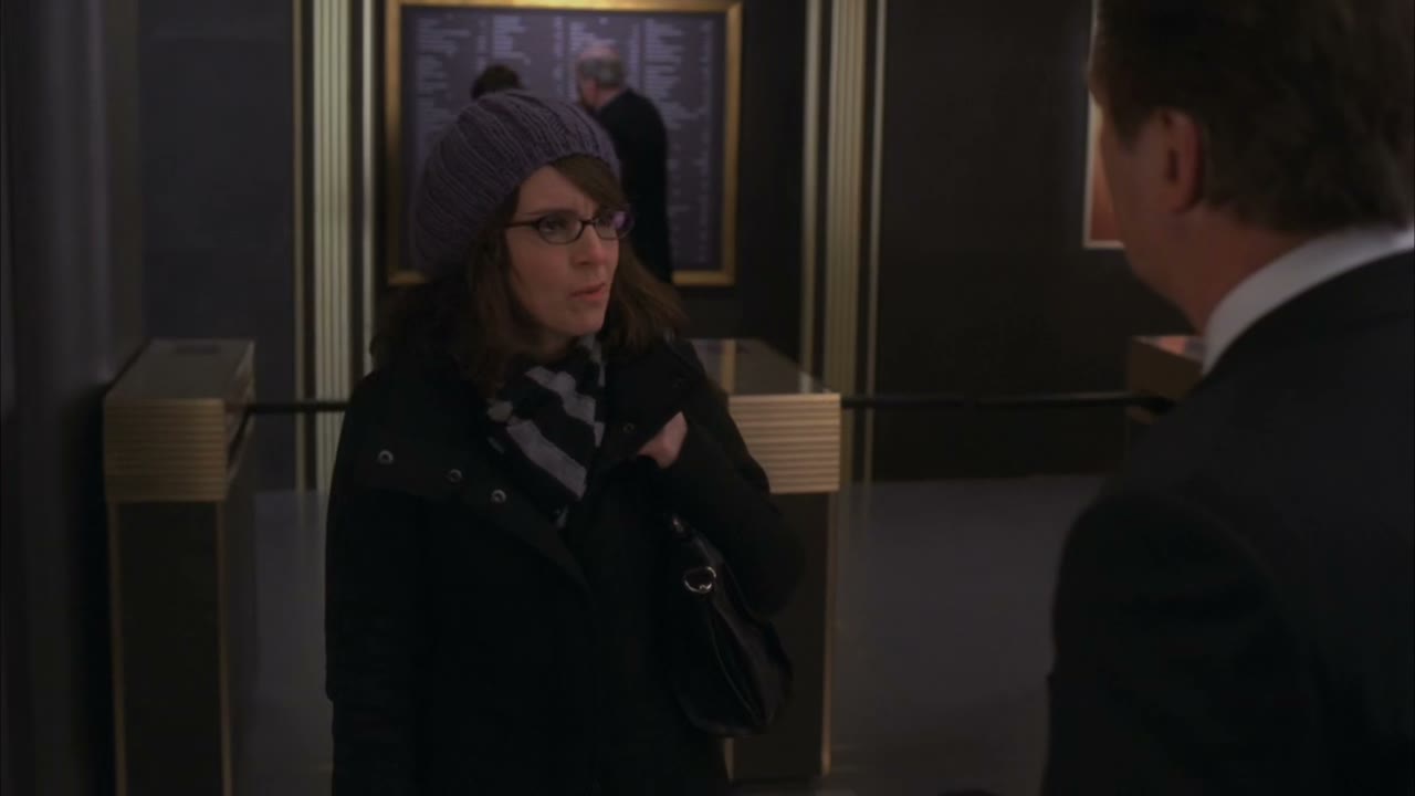 And everyone's wearing bulky coats.