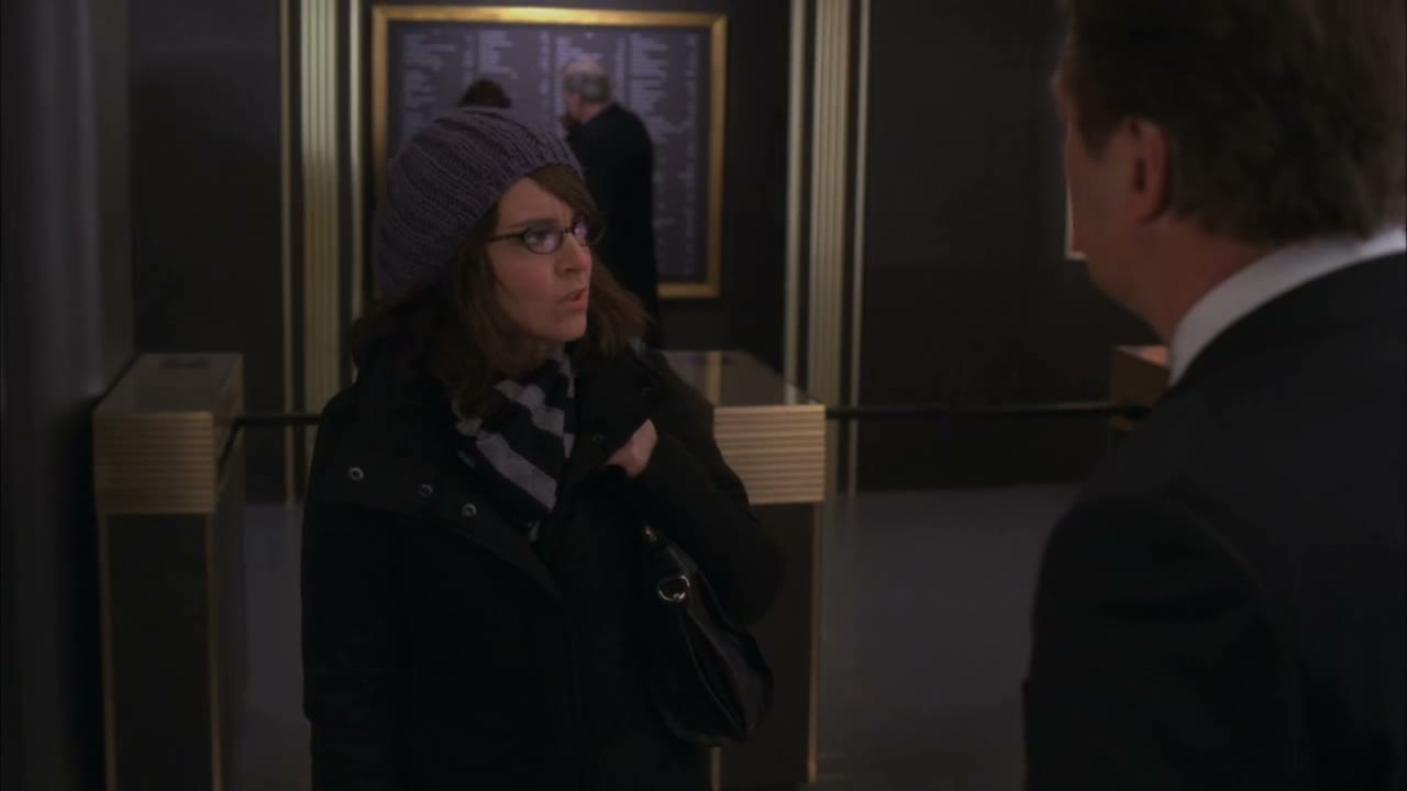 And everyone's wearing bulky coats.