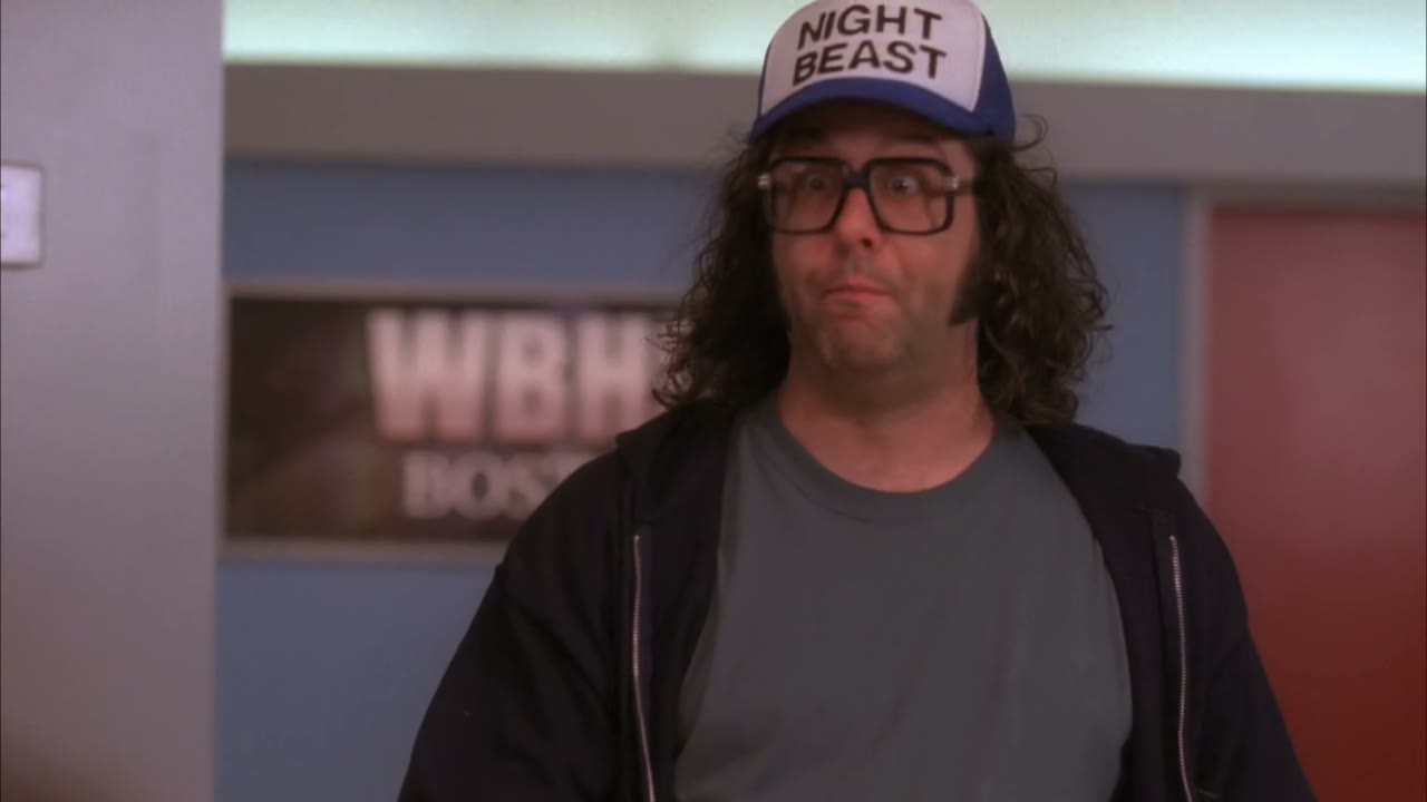 And I found that son of a bitch's office.
