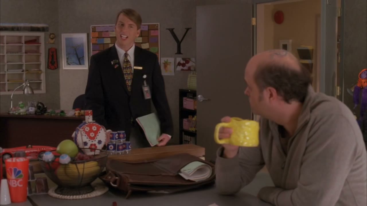 Oh, hello, mr. Hornberger.