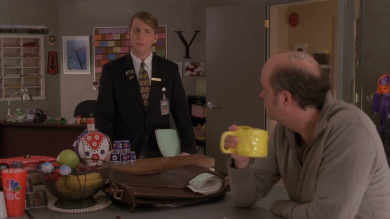 Oh, hello, mr. Hornberger.