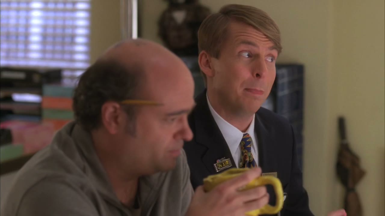 And his cat's name is benson.