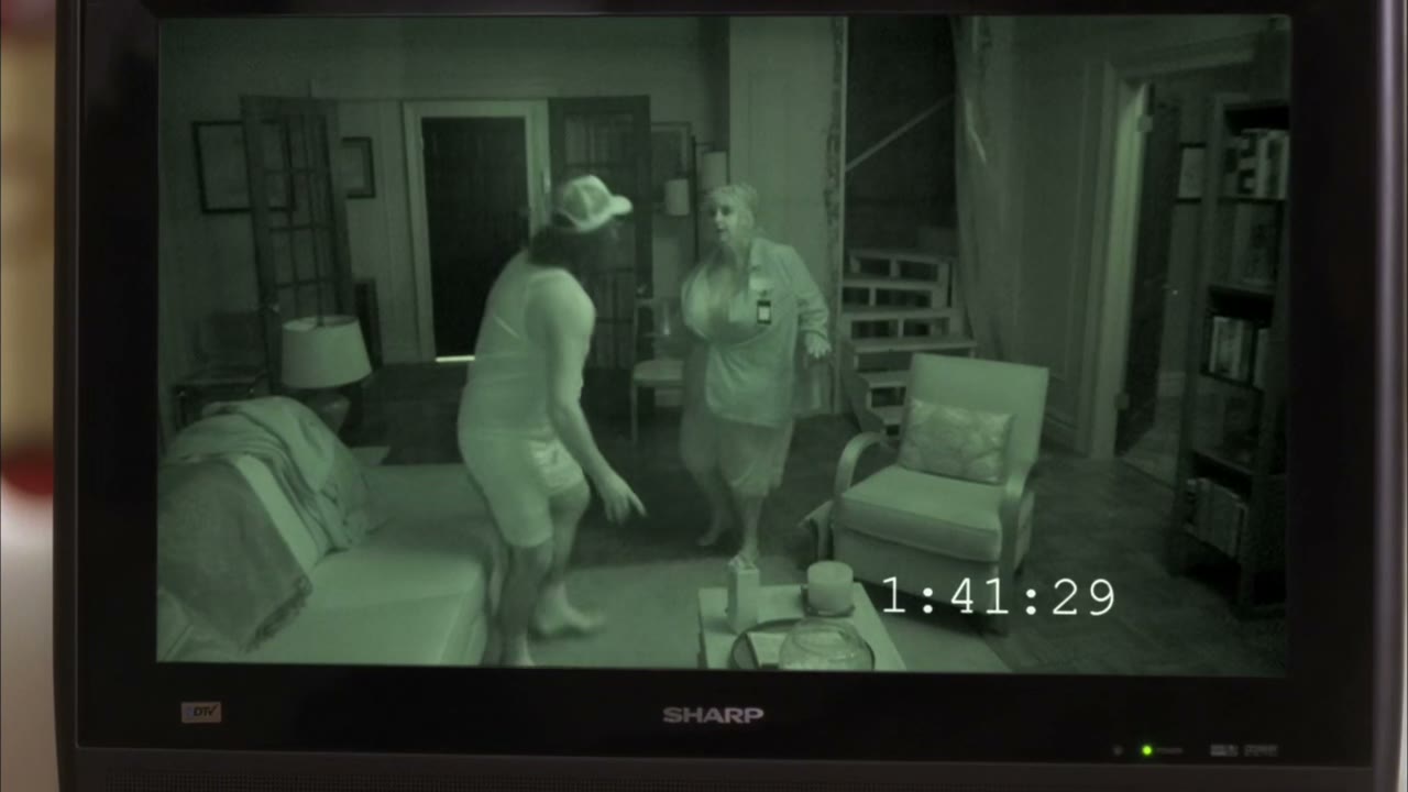 Denise, I said wait upstairs.
