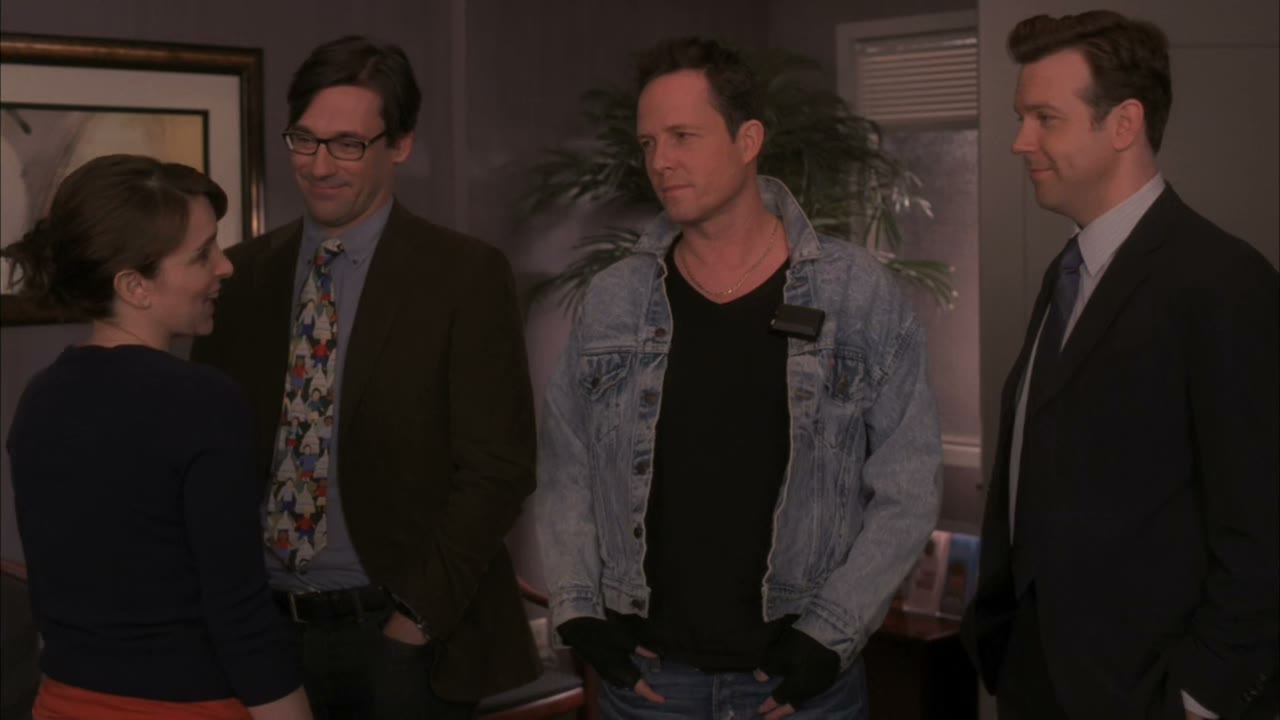 And dennis' jean jacket,
