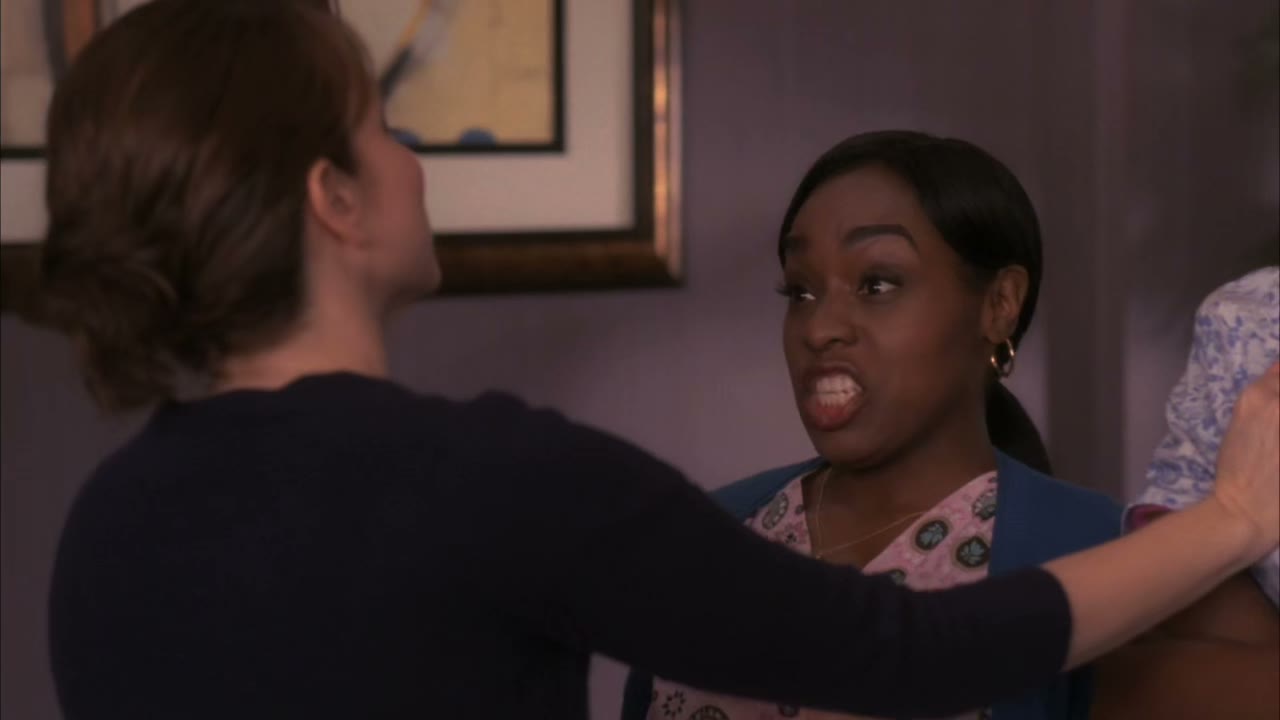 Okay, this bitch is tripping her ass off.
