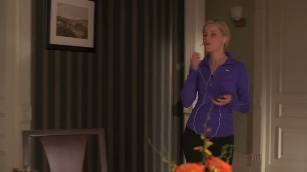 You went running?
