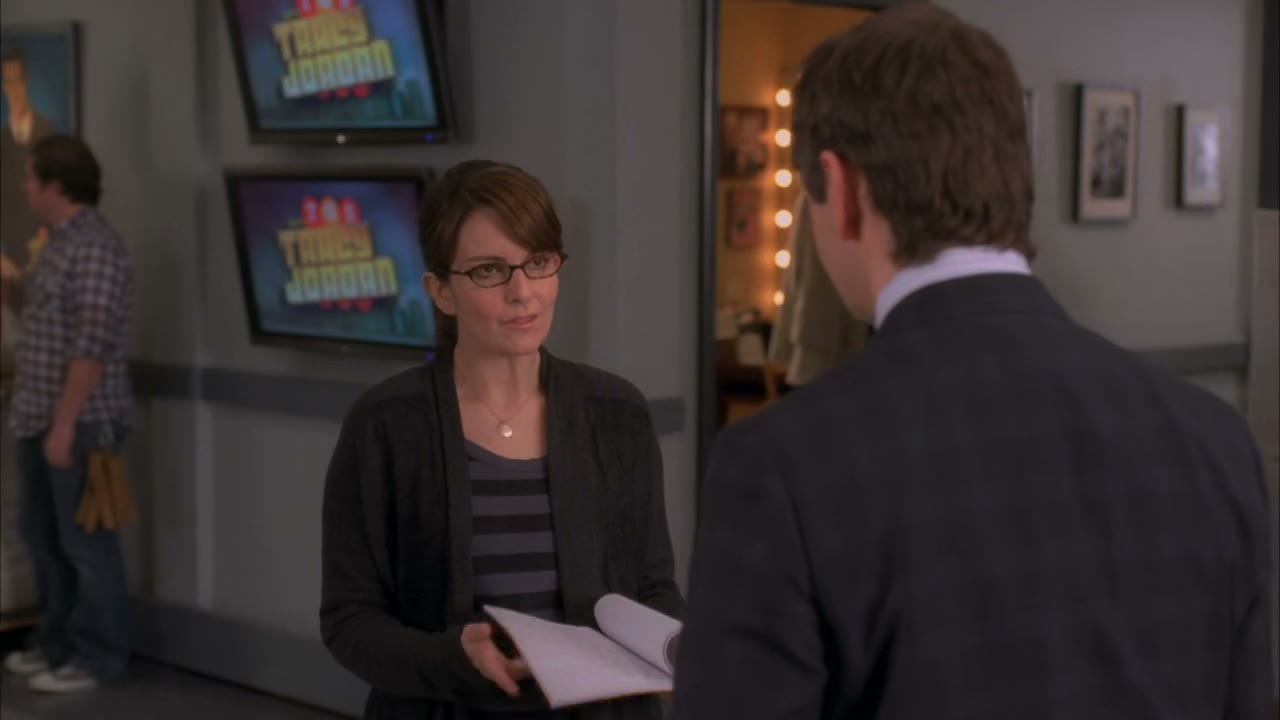 Yeah, remember at coffee, you said you hadn't seen the show,