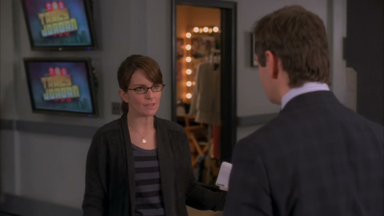 Yeah, remember at coffee, you said you hadn't seen the show,