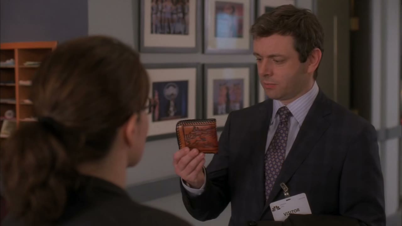 I found his wallet.