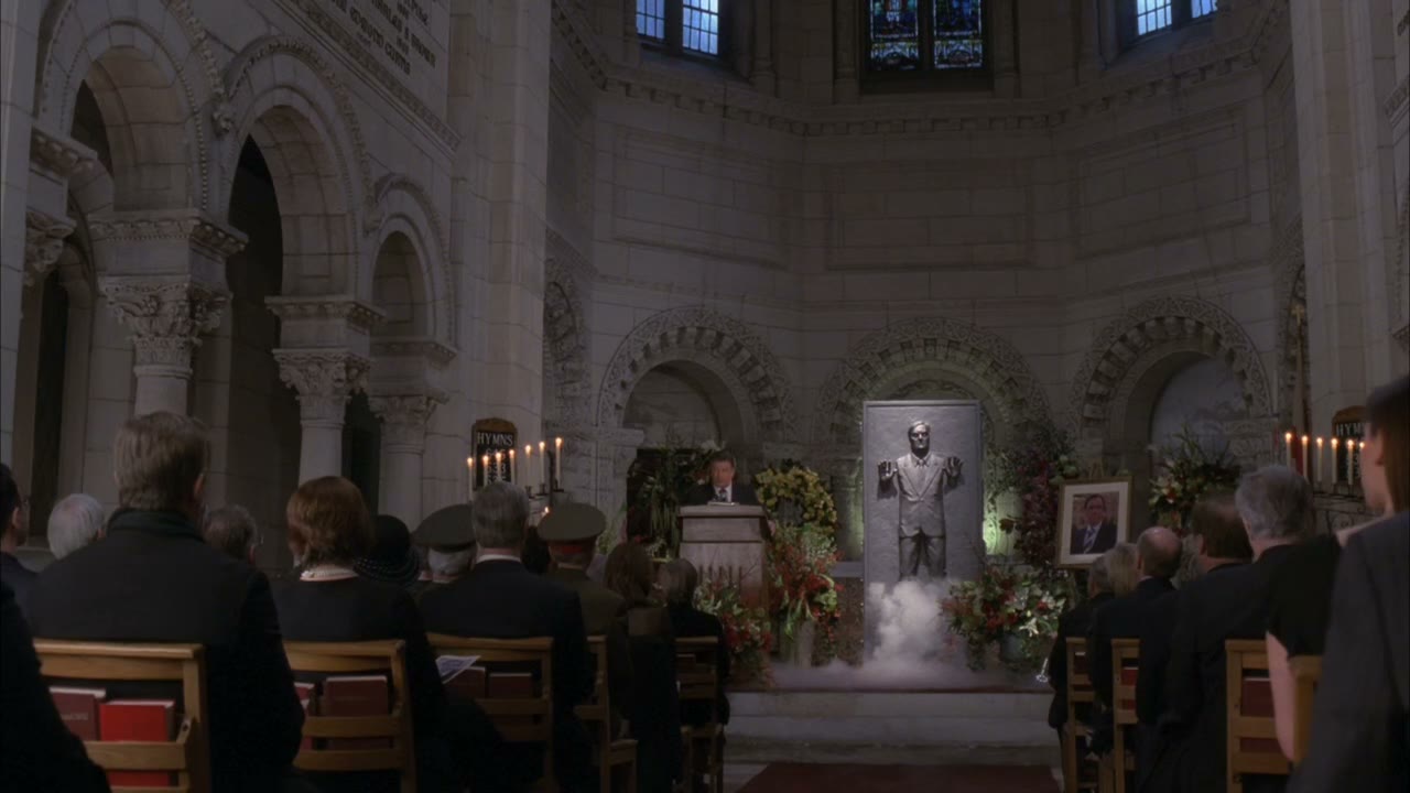 Welcome all to the memorial service / freezing