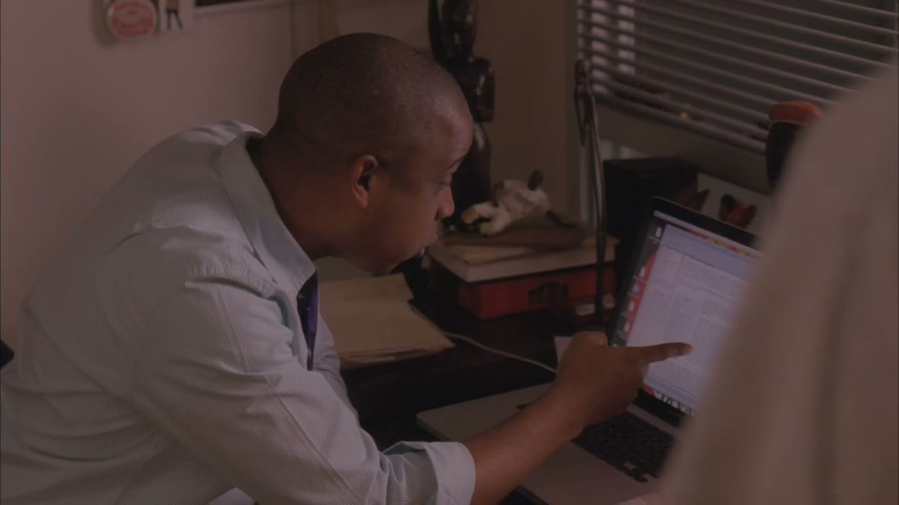 TO LEAVE THE ROOM, NO MATTER WHAT HE'S DOING.
