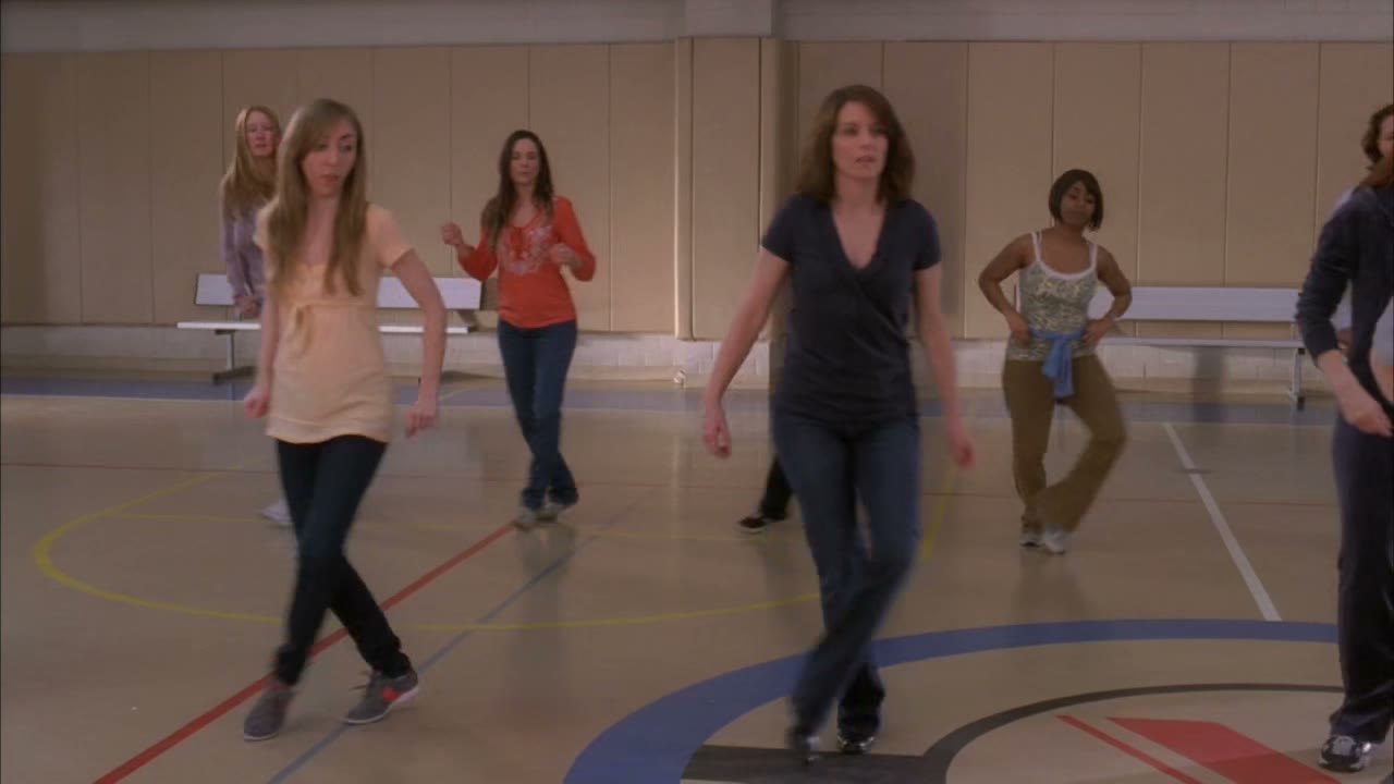 Five, six, and seven, eight.