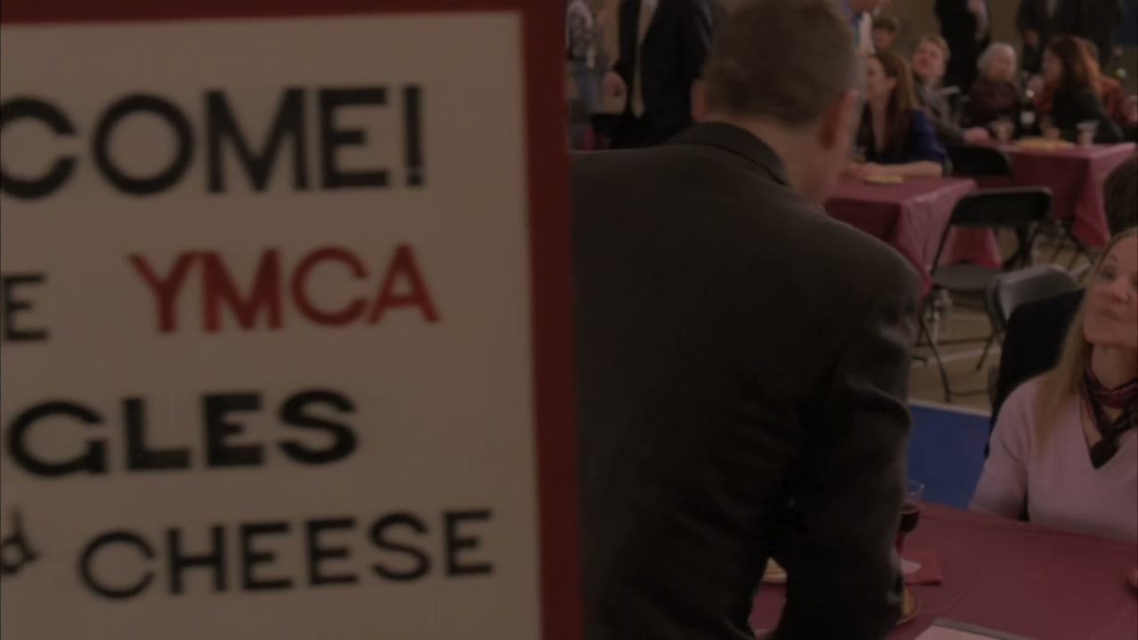 I'm at a singles event in New York City.