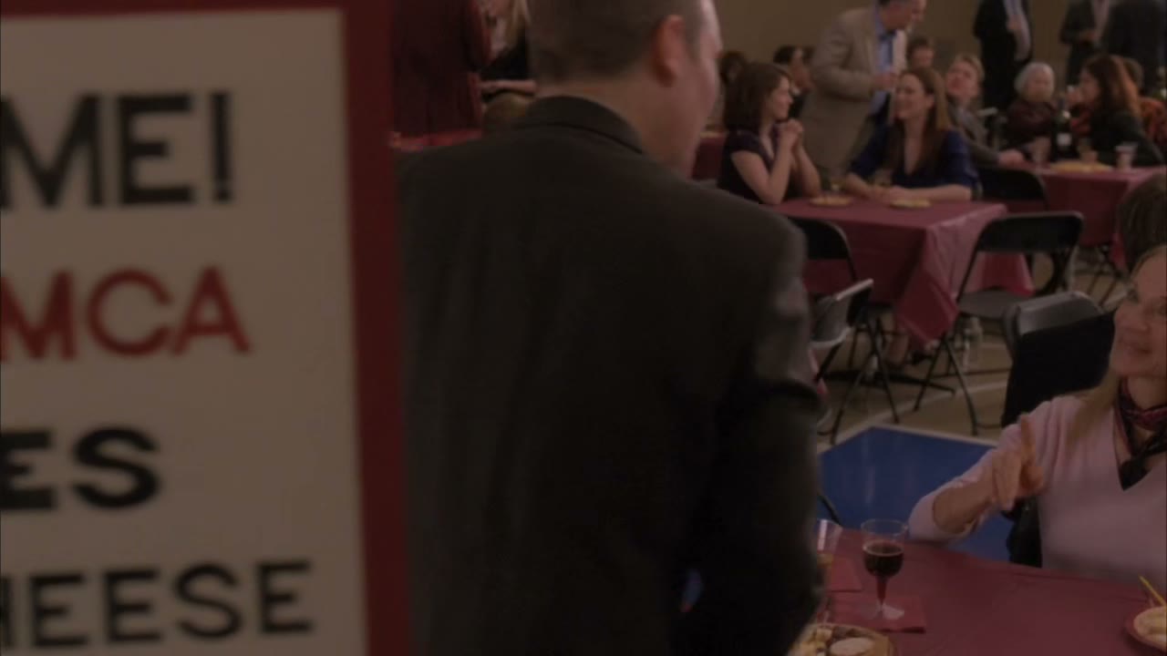 I'm at a singles event in New York City.