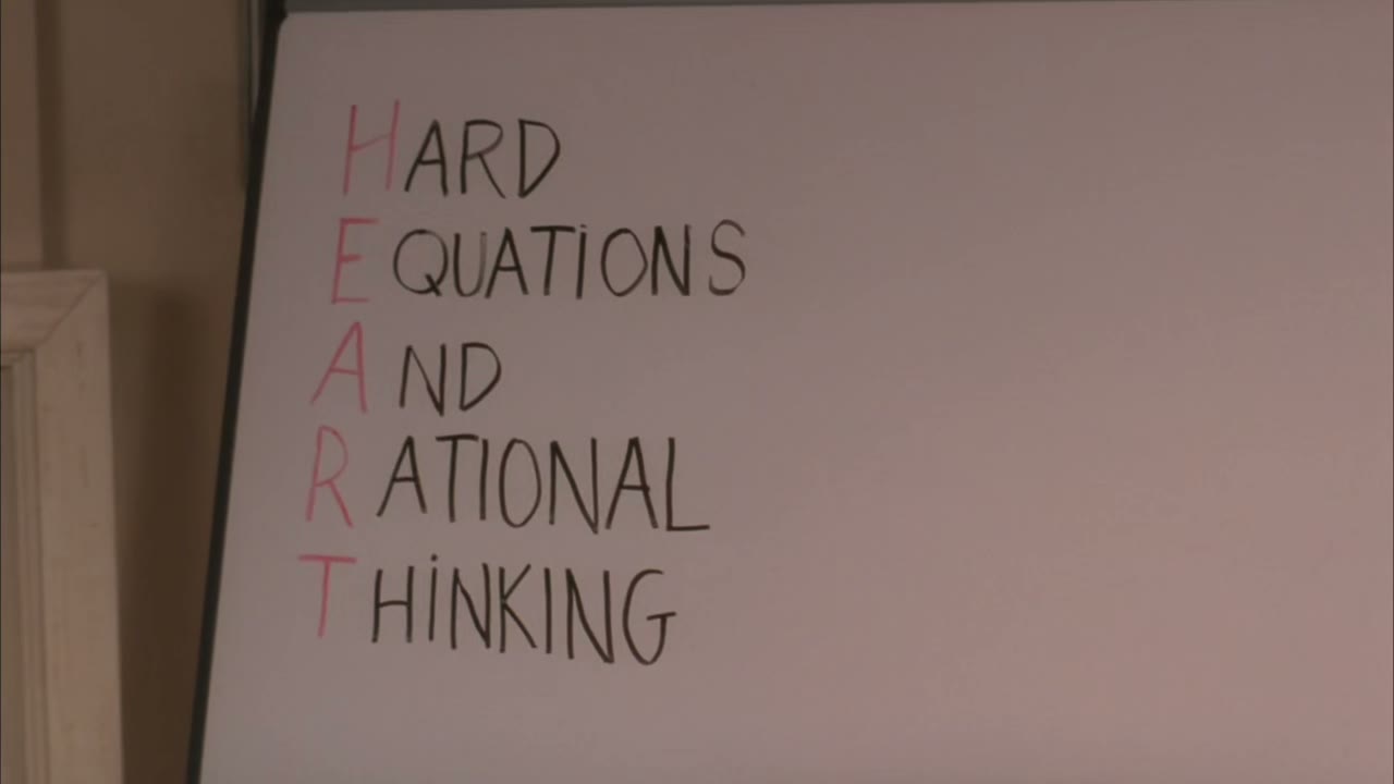 "HARD EQUATIONS AND RATIONAL THINKING."