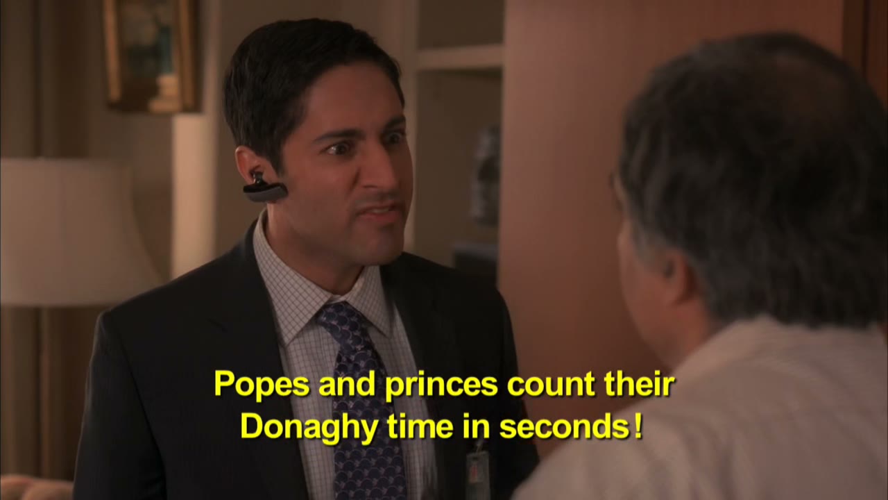 - [speaking Hindi] POPES AND PRINCES COUNT THEIR DONAGHY TIME IN SECONDS!