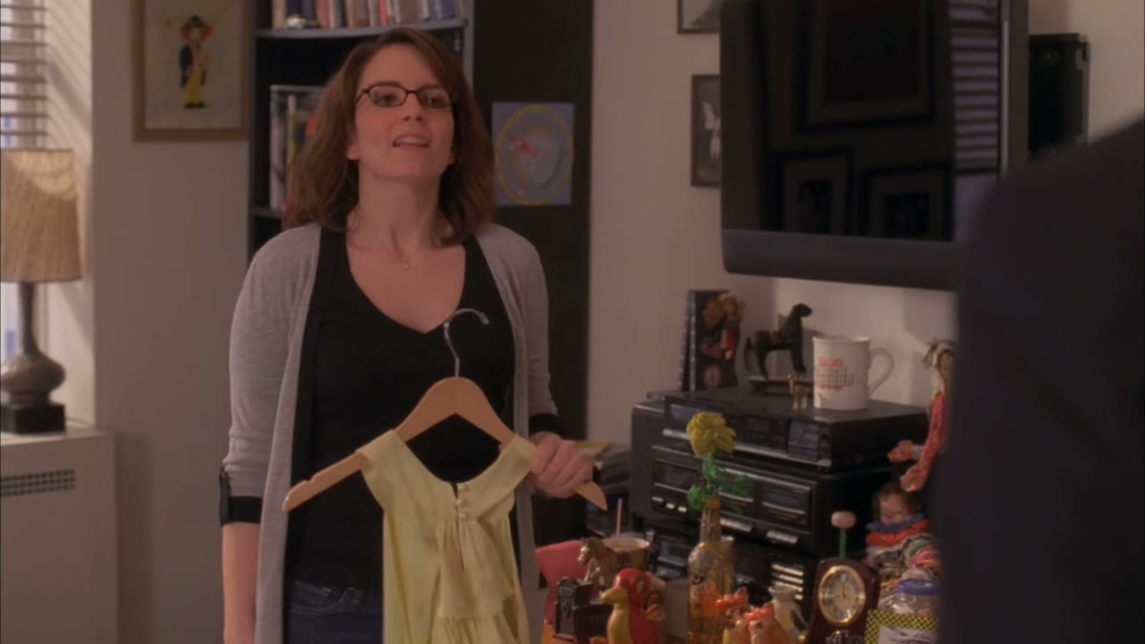 Yeah, well, I'm not going to let this dress win.