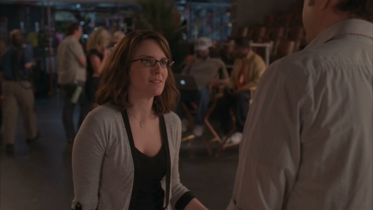 She gets psyched about some guy,