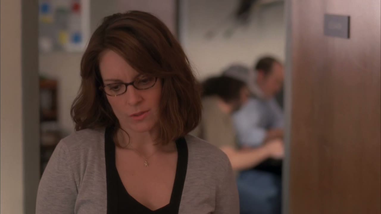And you're afraid that Tracy will freak out.