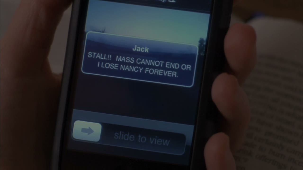 - JACK WANTS ME TO STALL?