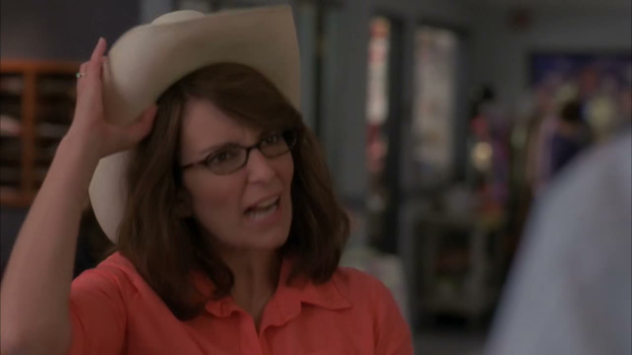 And rocking a cowboy hat